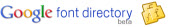 Google Fonts Directory